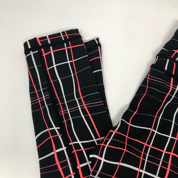 Avocado Black & Neon Electrowave Leggings S 0536 - Picture 3 of 7